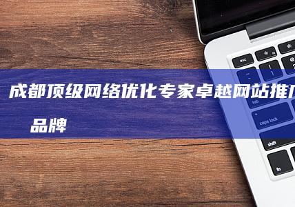 成都顶级网络优化专家：卓越网站推广，打造品牌竞争力